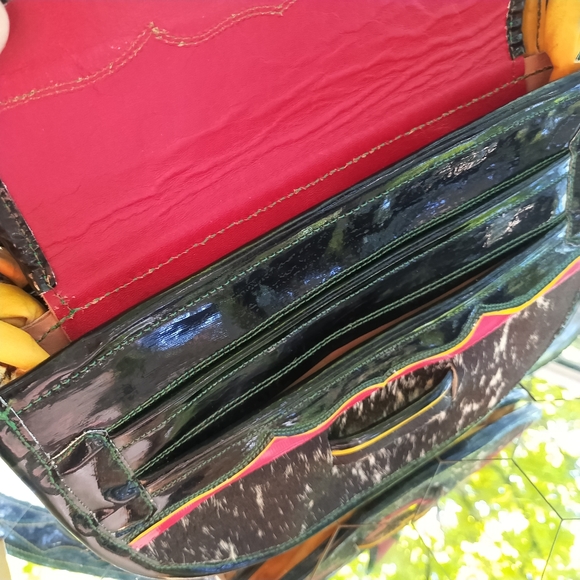 Hurry! Store Close Next Week!! Amazing Hand Made Accordion Leather Bag - Picture 7 of 8